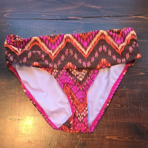 Prana Vibrant Zigzag Bikini Bottom - Picture 1 of 4